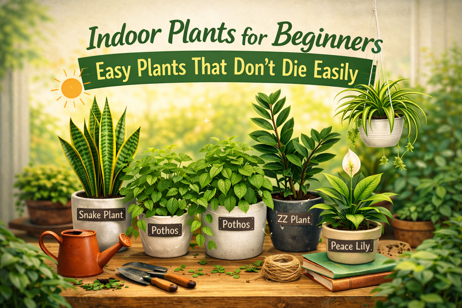 Indoor Plants for Beginners