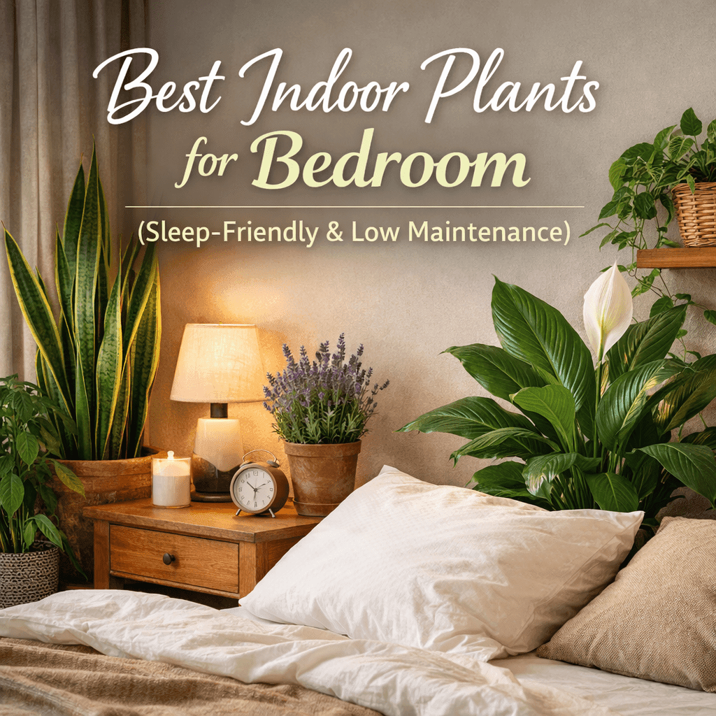 Best Indoor Plants for Bedroom (Sleep-Friendly & Low Maintenance)