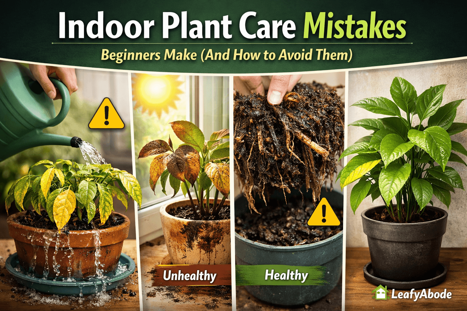 Indoor Plant Care Mistakes Beginners Make (And How to Avoid Them)