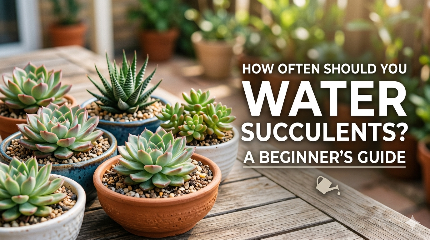 How often should you water a succulent